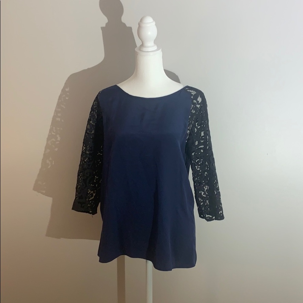 Lace sleeve top by Parker